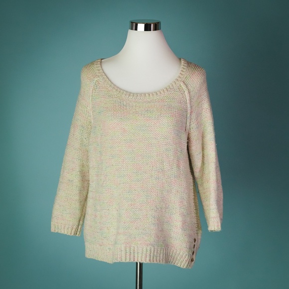 Anthropologie Sweaters - Anthropologie Moth Large Multi-Colored Sweater